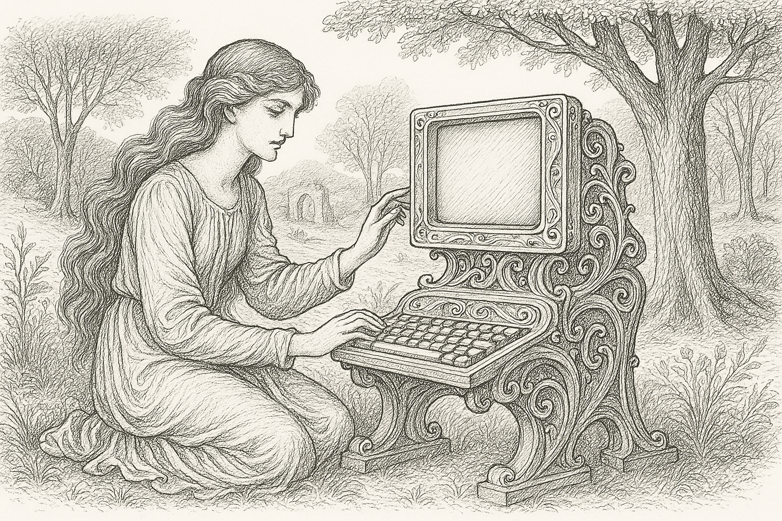 Maiden and Machine Header